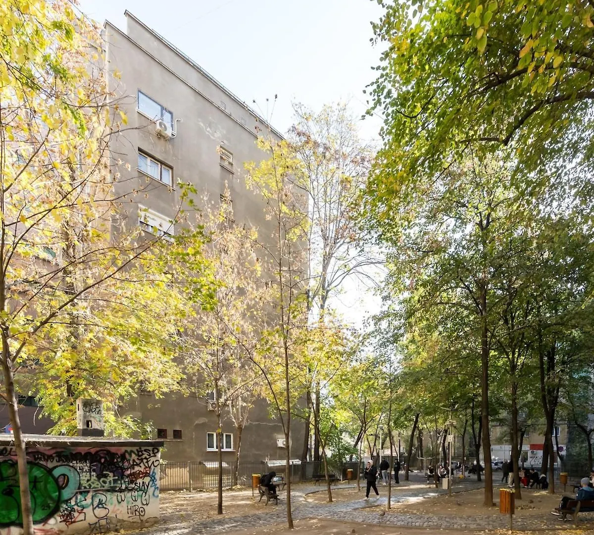 Apartment Sunny Studio - Charming Balcony - Romana Square Bukarest